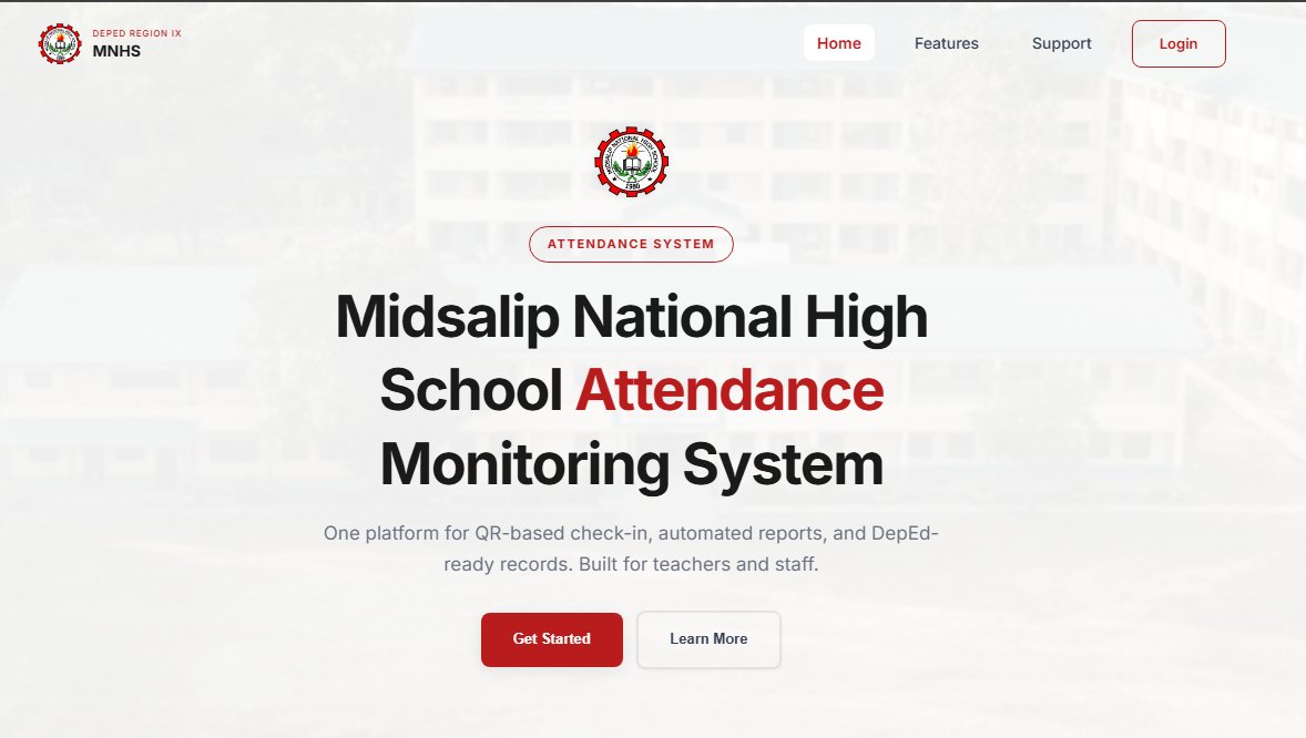 MNHS Attendance Monitoring System